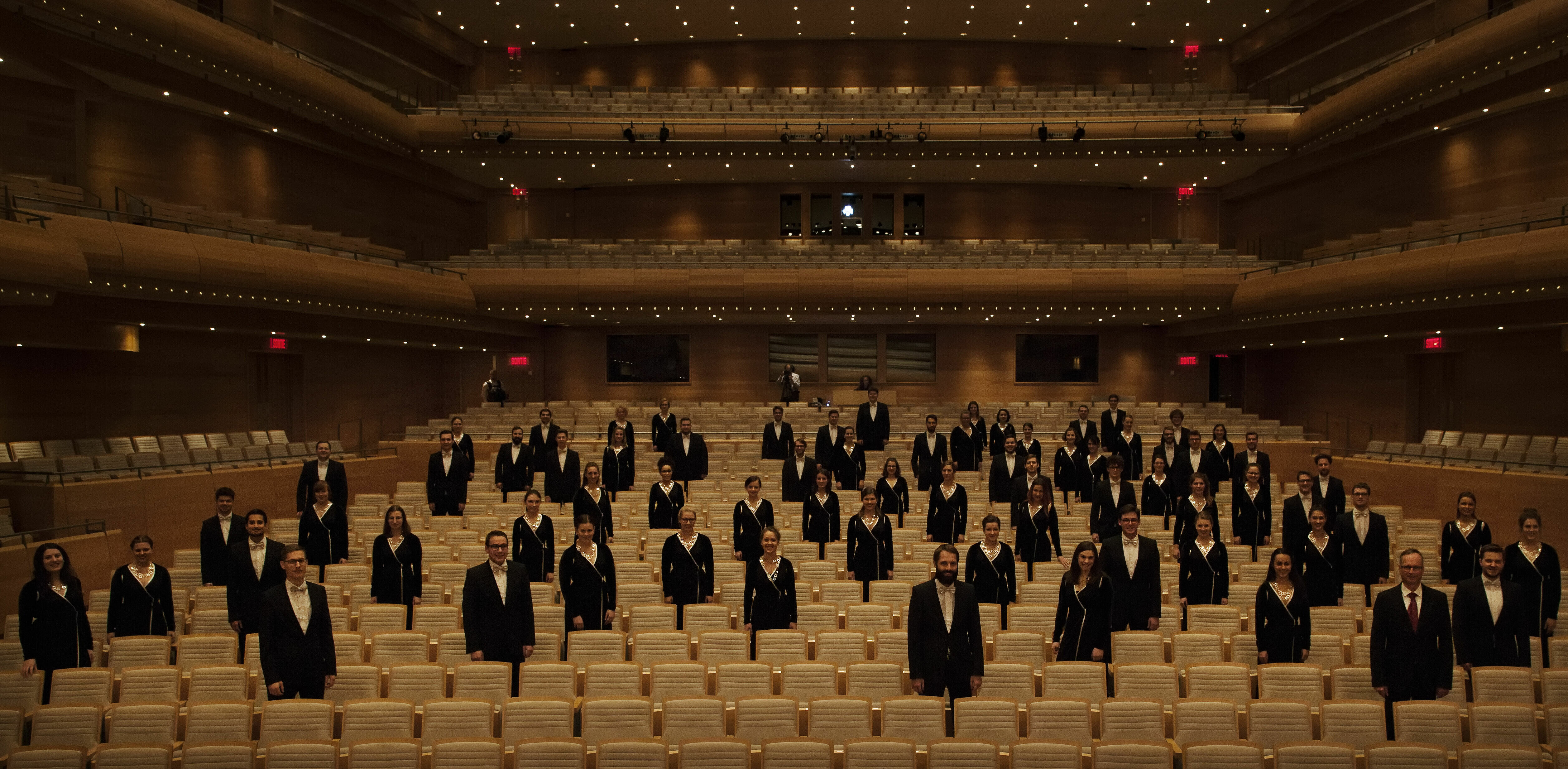 The Audi Young Persons' Choral Academy at "Maison symphonique" in Montréal