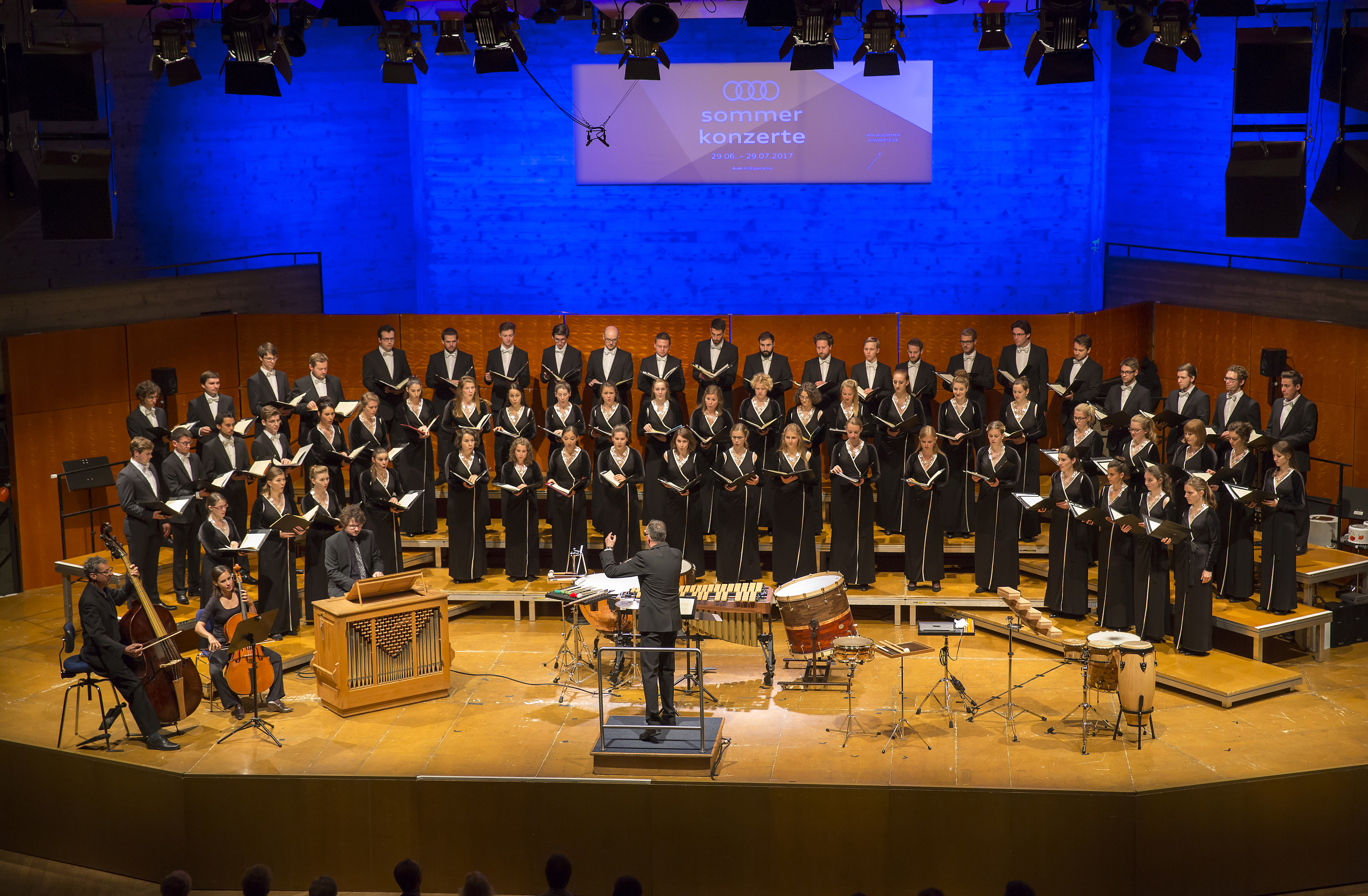The Audi Young Persons’ Choral Academy at the Audi Summer Concerts 2017